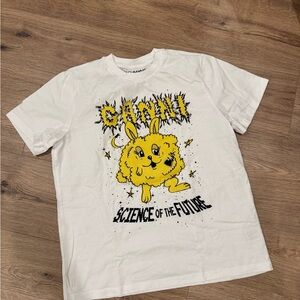 GANNI-Science Bunny Organic Cotton Tee